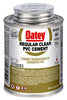 Oatey 31013 8 Oz Clear PVC Regular Cement