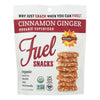 Foodie Fuel Snacks - Cinnamon Ginger - Case of 6 - 4 oz.