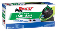 Tomcat  Mint X  33 gal. Trash Bags  Drawstring  25 pk Yes