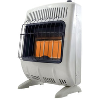 Wall Heater, Propane, Vent-Free, White, 18,000 BTU, 500 Sq. Ft.