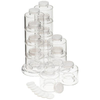 Prodyne Clear Acrylic Spice Tower Carousel 5 oz