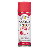 Craft Fabric Spray Paint, Red, 5-oz.