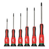 Milwaukee  6 pc. Torx  Multi-Bit Precision Screwdriver  6 in.