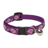 Lupine Pet Original Designs Multicolor Rose Garden Nylon Cat Collar