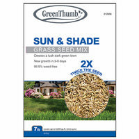 Sun/Shade Grass Seed Mix, 7-Lbs., Covers 3,200 Sq. Ft.