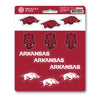 University of Arkansas 12 Count Mini Decal Sticker Pack