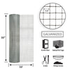 Garden Zone  30 in. W x 50 ft. L Silver Gray  Steel  Hardware Cloth