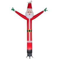 Gemmy Airblown LED 144.09 in. Santa Jolly Jiggler Inflatable