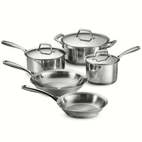 Prima 8 Pc Stainless Steel Cookware Set