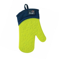 Zeal Assorted Colors Denim/Silicone Waterproof Oven Gloves (Pack of 8)