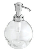 Interdesign 70320 14 Oz York Glass Soap & Lotion Dispenser Pump (Pack of 2)