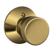 Schlage J170VBYR609 Antique Brass Non-Turning Byron Knob