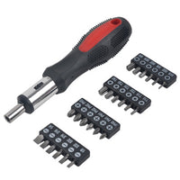 Ratchet Screwdriver Bit Set, 25-Pc.