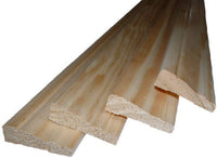 Alexandria Moulding 2-1/4 in. x 7 ft. L Prefinished Brown Pine Moulding (Pack of 4)