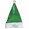 Dyno Green/Red Naughty/Nice Santa Hat (Pack of 12)