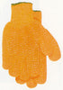 Boss Men's Indoor/Outdoor Knit Work Gloves Orange L 1 pair