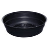 Curtis Wagner Plastics Corp Black Vinyl Plant Saucer 4 x 4 x 1 in. (Pack of 25)