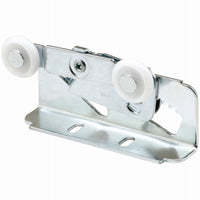 Prime-Line 1/2 in. D X 3.6 in. L Zinc-Plated Silver Nylon/Steel Pocket Door Tandem Roller 2 pk