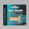 Ultra Hardware 0.63 in. D 200 deg Brass Zinc Door Viewer