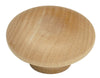 Hickory Hardware P186-UW 2" Round Natural Woodcraft Unfinished Wood Cabinet Knob