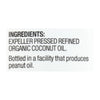 Spectrum Naturals Organic Refined Coconut Oil - Case of 12 - 14 Fl oz.