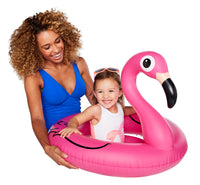 BigMouth Inc. Pink Vinyl Inflatable Flamingo Baby Float