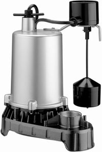 High-Output Sump Pump, Submersible, 1-HP