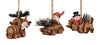 Sinomart  Train/Plane/Car  Christmas Ornament  Assorted  Resin  1 pk (Pack of 6)