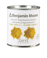 Benjamin Moore  Gennex  Organic Yellow  Colorant Systems  1 qt.