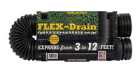 Flex-Drain 4 in. D X 12 ft. L Polypropylene Perforated Drain Pipe