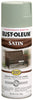 Rust-Oleum Stops Rust Satin Sage Spray Paint 12 oz. (Pack of 6)