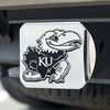 University of Kansas Metal Hitch Cover