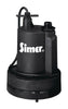 Simer Thermoplastic 15A 115V 1/4 HP Self-Priming Submersible Pump 12.75 H in.