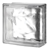 Seves 8 in. H X 8 in. W X 4 in. D Nubio Endblock Glass Block (Pack of 8)