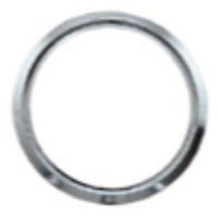 Range Kleen Chrome Trim Ring 6 in. W X 6 in. L