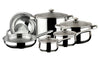 Vesta Cookware Set 10 Pieces Stainless Steel