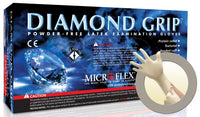 Microflex Mf-300-L Large Diamond Grip Latex Gloves 100 Count