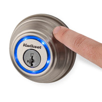 Kwikset  Satin Nickel  Metal  Electronic Deadbolt