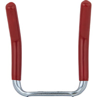 National Hardware 2.75 in. L Vinyl Coated Red Steel Double Hook 25 lb. cap. 1 pk