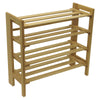 Winsome 25.87 in. H X 27.8 in. W X 11.50 in. L Wood Floor Shoe Rack