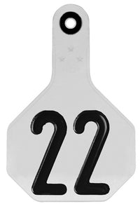 Y-Tex  Medium Numbered  Plastic  2-Piece Ear Tag