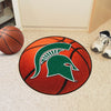 Michigan State University Basketball Rug - 27in. Diameter