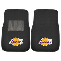 NBA - Los Angeles Lakers Embroidered Car Mat Set - 2 Pieces