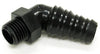 Dial  Plastic  Black  Adapter