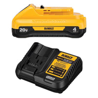 DEWALT 20V MAX DCB240C 20 V 4 Ah Lithium-Ion Compact Battery and Charger Starter Kit