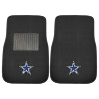 NFL - Dallas Cowboys Embroidered Car Mat Set - 2 Pieces