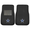 NFL - Dallas Cowboys Embroidered Car Mat Set - 2 Pieces