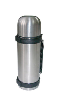 Bene Casa 34 oz Silver/Black Thermos Bottle