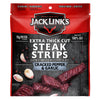 Jack Link's Cracked Pepper and Garlic Beef Strips 2.6 oz Bagged (Pack of 8)