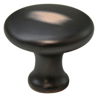 Hickory Hardware P14255-OBH 1-1/8" Round Oil Rubbed Bronze Conquest Cabinet Knob (Pack of 10)